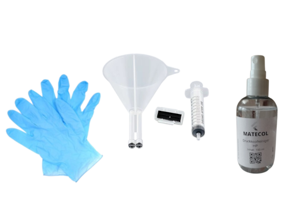 HP 711/713/729 Druckkopf-Reinigungsset | Hilfe bei Düsen-Verstopfung | DesignJet T520 T830